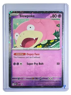 Pokemon Slowpoke (Cosmos Holo) 086 Mega Evolutions Rare Promo Holo NM - Image 1