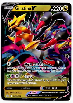Giratina V SWSH259 Holo Promo Sword & Shield Promo Pokemon NM - Image 1
