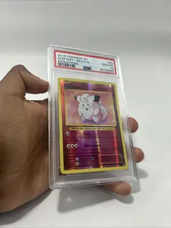 Pokemon Clefairy XY Evolutions Reverse Holo Rare #63 PSA 10 Gem Mint - Image 1
