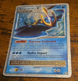The Pokemon Company Pokemon TCG Diamond and Pearl Empoleon LV.X 120/130 UR Holo - Image 1