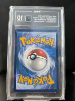 Team Rocket's Tyranitar 096/182 Pokemon Center Stamped Promo TAG 10 - Image 2