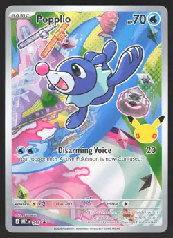 Popplio 045 Holofoil ME: Mega Evolution Promo Near Mint - Image 1