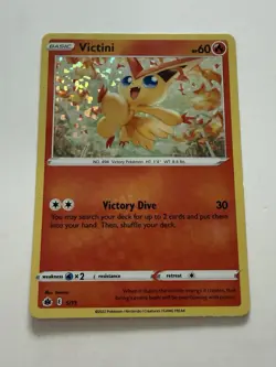 Pokemon Victini McDonald’s Promos 2022 Holo Rare Holofoil 05/15 - Image 1