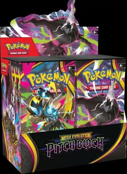 Pokemon TCG Mega Evolution Pitch Black Booster Box 36 Packs - New & Sealed - Image 1