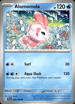Alomomola 048/198 Pokemon Scarlet & Violet Common NM - Image 1