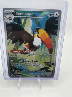 Nintendo Toucannon 094/108 Holo Rare Full Art Pitch Black - Image 1