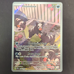 The Pokemon Company Houndour 204/197 Obsidian Flames Illus Rare Holo EN - Image 1