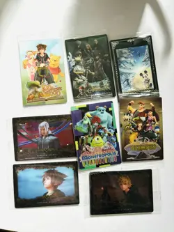 Kingdom Hearts Trading Card Special Art World Story Card Individual Card - Image 1
