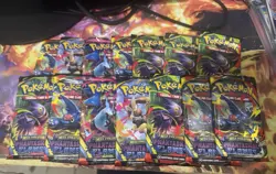 Lot of (14) Pokemon TCG ME02 Phantasmal Flames Booster Packs SEALED - Image 1