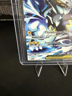 Pokemon TCG Mega Zeraora EX 114/084 Full Art Holo Rare 270 HP English - Image 4