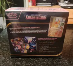 Pokemon Chaos Rising Pokemon Center ETB Elite Trainer Box New Factory Sealed - Image 2