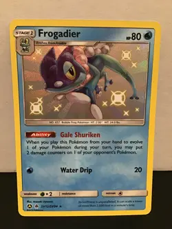 Frogadier SV12/SV94 Pokemon Shining Fates Shiny Holo Rare - Image 1