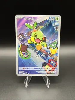 Pokemon Turtwig 040 2021 Promo Holo English HP90 - Image 1