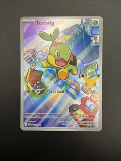 Pokemon Turtwig 040 2021 Promo Holo English HP90 - Image 3