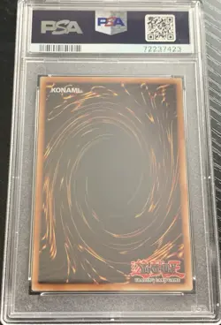 Yu-Gi-Oh! TCG 2022 Red-Eyes Black Dragon Ghost Rare Foil 1st Ed PSA 9 - Image 2