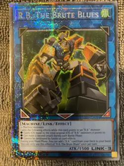 Yugioh! R.B. The Brute Blues - DUAD-EN094 - Starlight Rare - 1st Edition Near Mi - Image 1