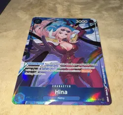 One Piece CCG Hina OP02-098 Alt Art Foil EN ~The Best Selection Vol 5~ - Image 1