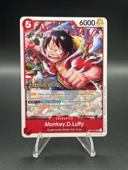 • Monkey.D.Luffy • ST01-012 Treasure Cruise Tournament Pack One Piece TCG NM - Image 2
