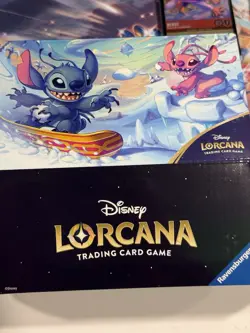 Disney Lorcana Winterspell Promo Deck Box Stitch Angel - Image 1