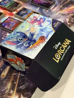 Disney Lorcana Winterspell Promo Deck Box Stitch Angel - Image 3