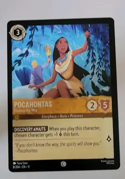 Disney Lorcana TCG - Winterspell: Pocahontas (008/204) - Common - Near Mint - Image 1