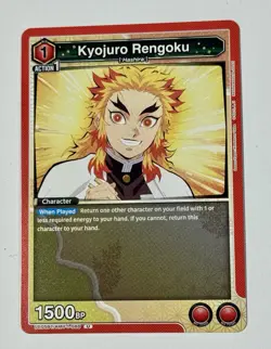 Union Arena - Kimetsu no Yaiba Kyojuro Rengoku UE05BT/KMY-1-088 U Demon Slayer - Image 3
