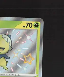 Capsakid 106/091 Paldean Fates Shiny Holo Rare Pokemon Card NM - Image 4