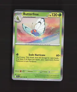Butterfree 003/159 Journey Together Holo Rare Pokemon Card NM - Image 1