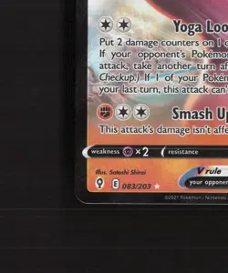 Medicham V 083/203 Evolving Skies Ultra Rare Holo Pokemon Card NM - Image 5
