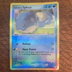 Team Aqua's Spheal 57/95 EX Team Magma vs Aqua Pokemon Card Reverse Holo Rare LP - Image 2