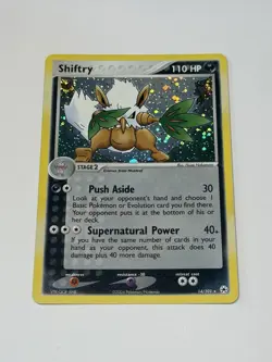 Shiftry 14/101 Holo SWIRL Rare EX Hidden Legends 2004 Vintage Pokemon Card NM/LP - Image 1