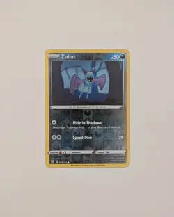 Battle Styles Reverse Holo Zubat 89/163 Pokemon Card - Image 1
