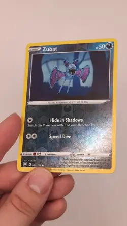 Battle Styles Reverse Holo Zubat 89/163 Pokemon Card - Image 2