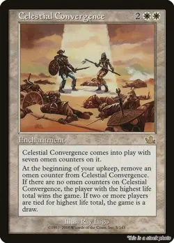 MTG Celestial Convergence Card #5 Prophecy LP Magic - Image 1