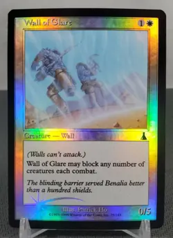 Magic the Gathering TCG: Wall of Glare 25/143, Urza's Destiny, Common Foil Card2 - Image 1