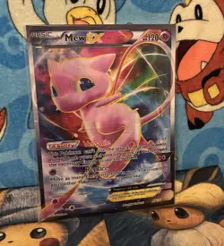 Mew & Mewtwo Pokemon Poster TCG 3-Card Lot EX/GX TAG TEAM Holo XY126 SM191 - Image 1