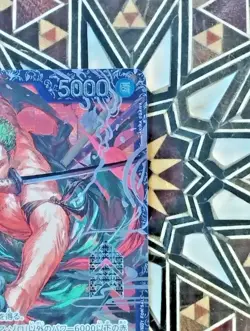 Zoro ST21-015 Flagship Battle 2025 Top 8 Prize Promo ONE PIECE Card Japanese NM - Image 4