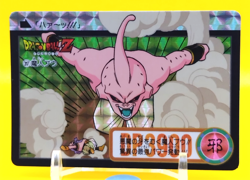 Majin Buu Dragon Ball Z Carddas Card DBZ BANDAI Rare CCG Holo Japanese No.317 - Image 1