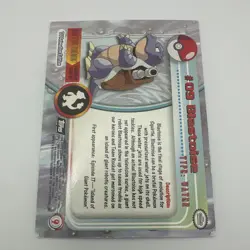 Topps Pokemon Topps Series 1 Blastoise #09 Holo Rare Water Card 1999 English - Image 2