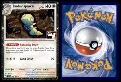 Dudunsparce 129/162 HOLO R Prize Pack Series Cards Pokemon NM HOLO - Image 3