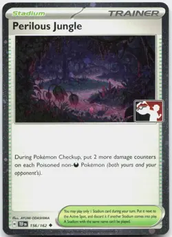 Perilous Jungle 156/162 Cosmos Holo Uncommon Prize Pack Series Cards Pokemon NM - Image 1