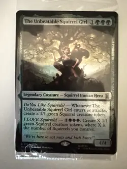 The Unbeatable Squirrel Girl MTG | Marvel Super Heroes | SEALED! - Image 5