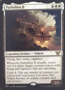 Magic: The Gathering Commander: Kamigawa: Neon Dynasty Parhelion II 87 R LP - Image 1