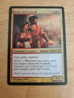 MTG - Anax and Cymede - Theros - NM - Image 1