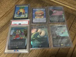 Magic the Gathering MTG Spongebob Squarepants Secret Lair Foil Lot - Image 1