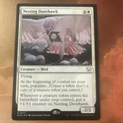 Nesting Dovehawk, Commander: March of the Machine MTG NM - Image 1