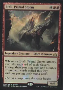 Etali, Primal Storm - Rivals of Ixalan: #100, MTG - Foil Nm R246 - Image 1