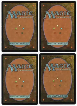 Gush x4 4x 1999 Mercadian Masques #82 PLAYSET Blue Common Instant MTG SP-NM AZ4 - Image 2