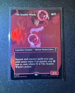 The Scarlet Witch Borderless FOIL MTG MSH Nm/M - Image 1