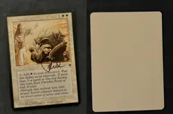 farrelite priest - artist proof signed by phil foglio - mtg, fallen empires - Image 1